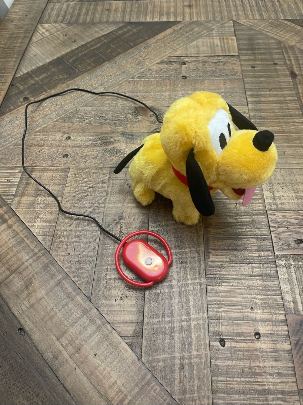 Disney Mickey & Friends Pluto Remote Controlled Walking Plush Toy - Tested